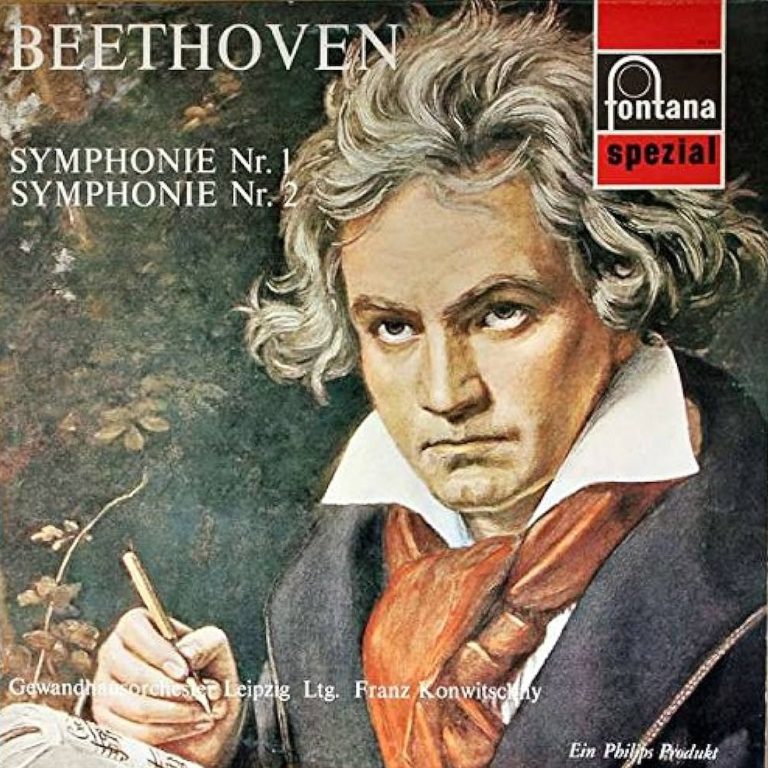 Vinilo De Beethoven Symphonie Nr. 1 Und Nr. 2 De Beethoven